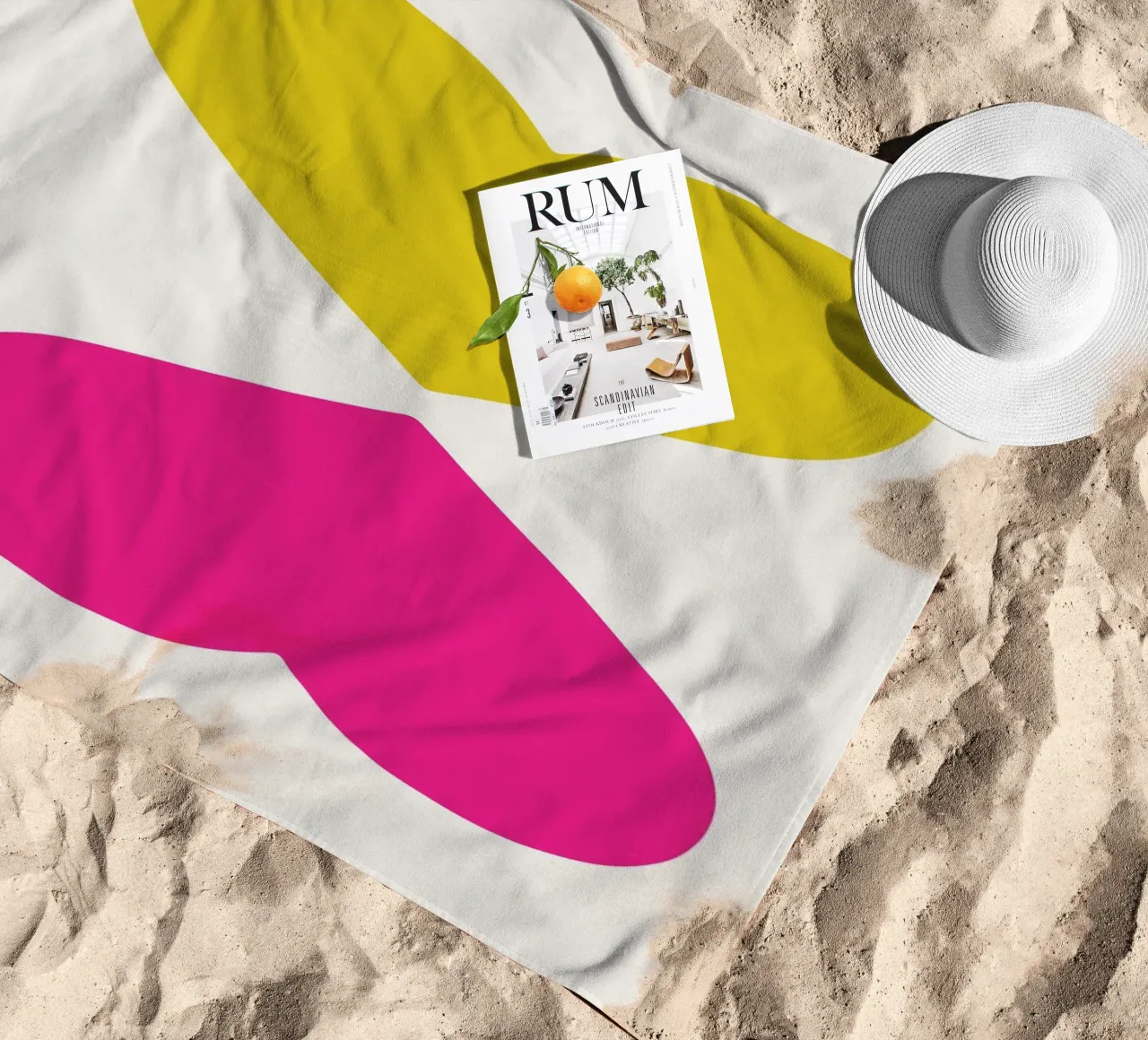 Battere come uno telo mare da Rose Beck Art