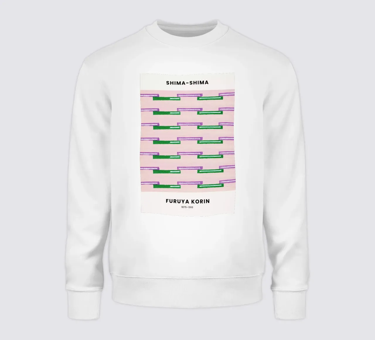 Furuya Korin - Step Print felpa da Vintage by JUNIQE
