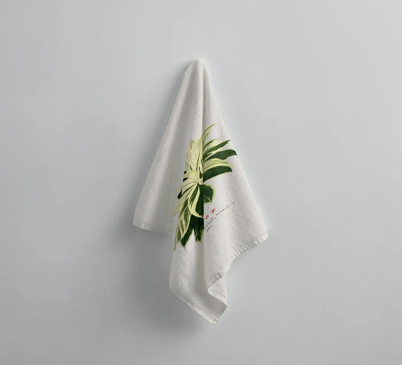 Pianta di dracena asciugamano da bagno da Vintagrafica