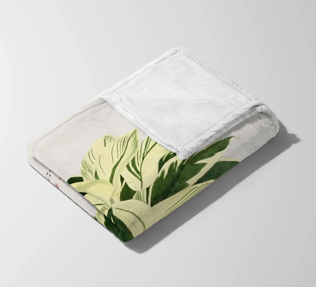 Pianta di dracena coperta in pile da Vintagrafica