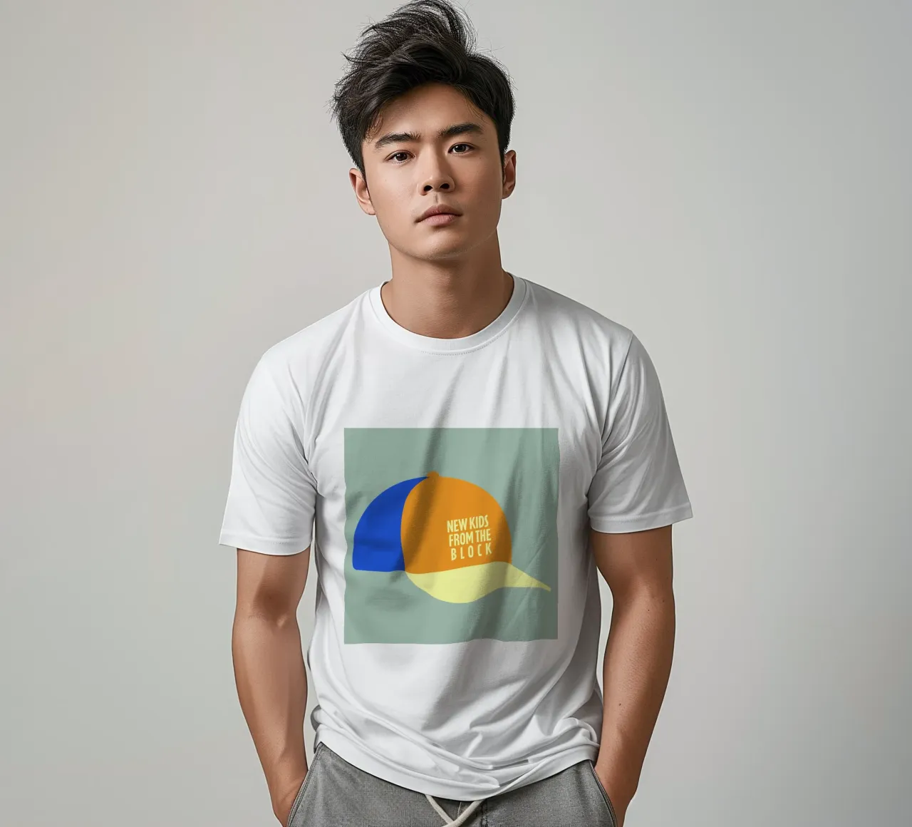 new kids from the block. t-shirt da FRICKE DESIGN