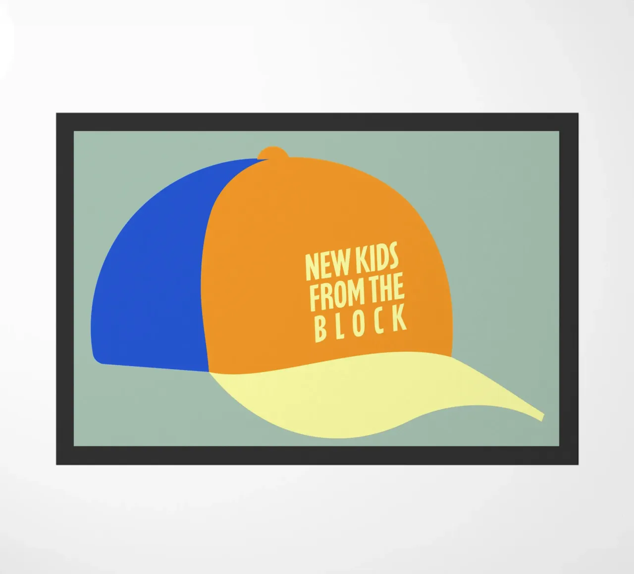 new kids from the block. felpudo de FRICKE DESIGN