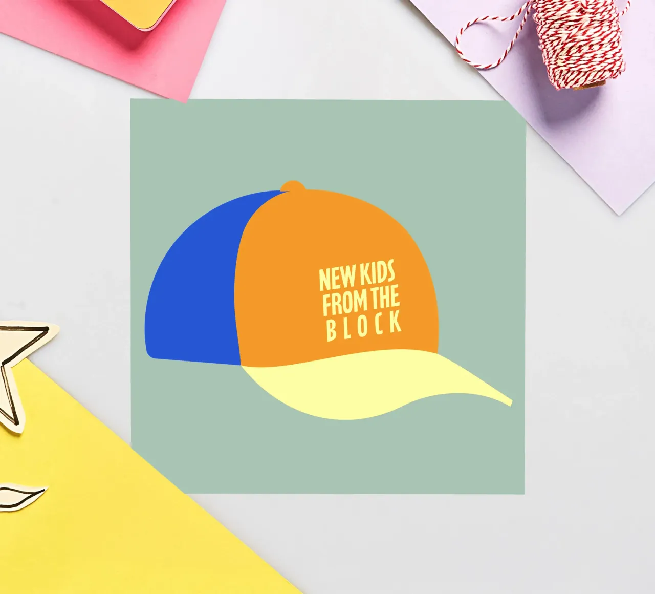 new kids from the block. adesivo da FRICKE DESIGN
