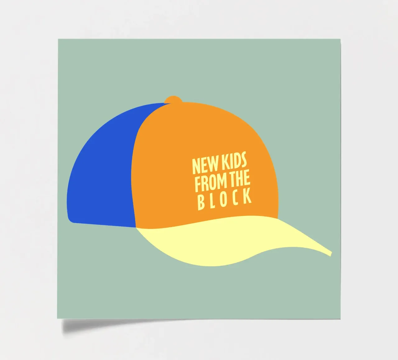 new kids from the block. foglio adesivo da FRICKE DESIGN