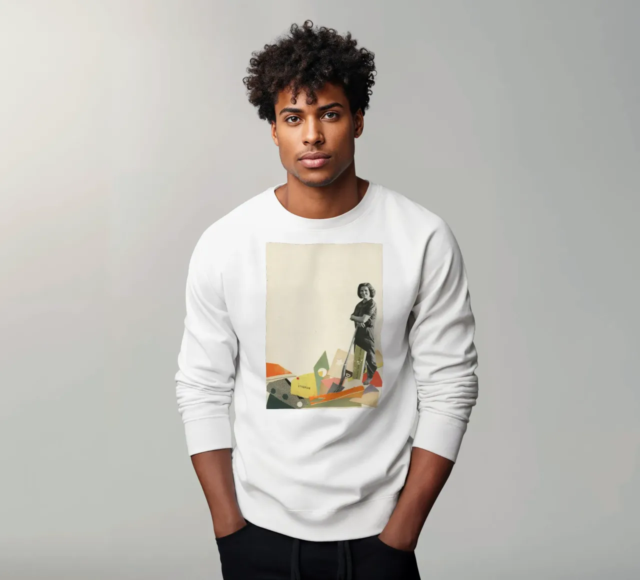 Dig Sweatshirt von Cassia Beck Collage