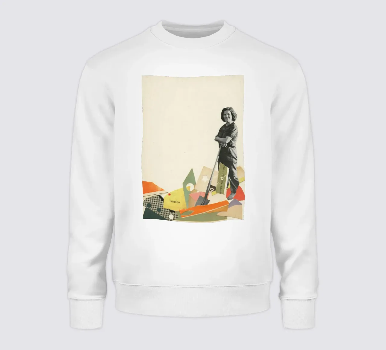 Dig Sweatshirt von Cassia Beck Collage