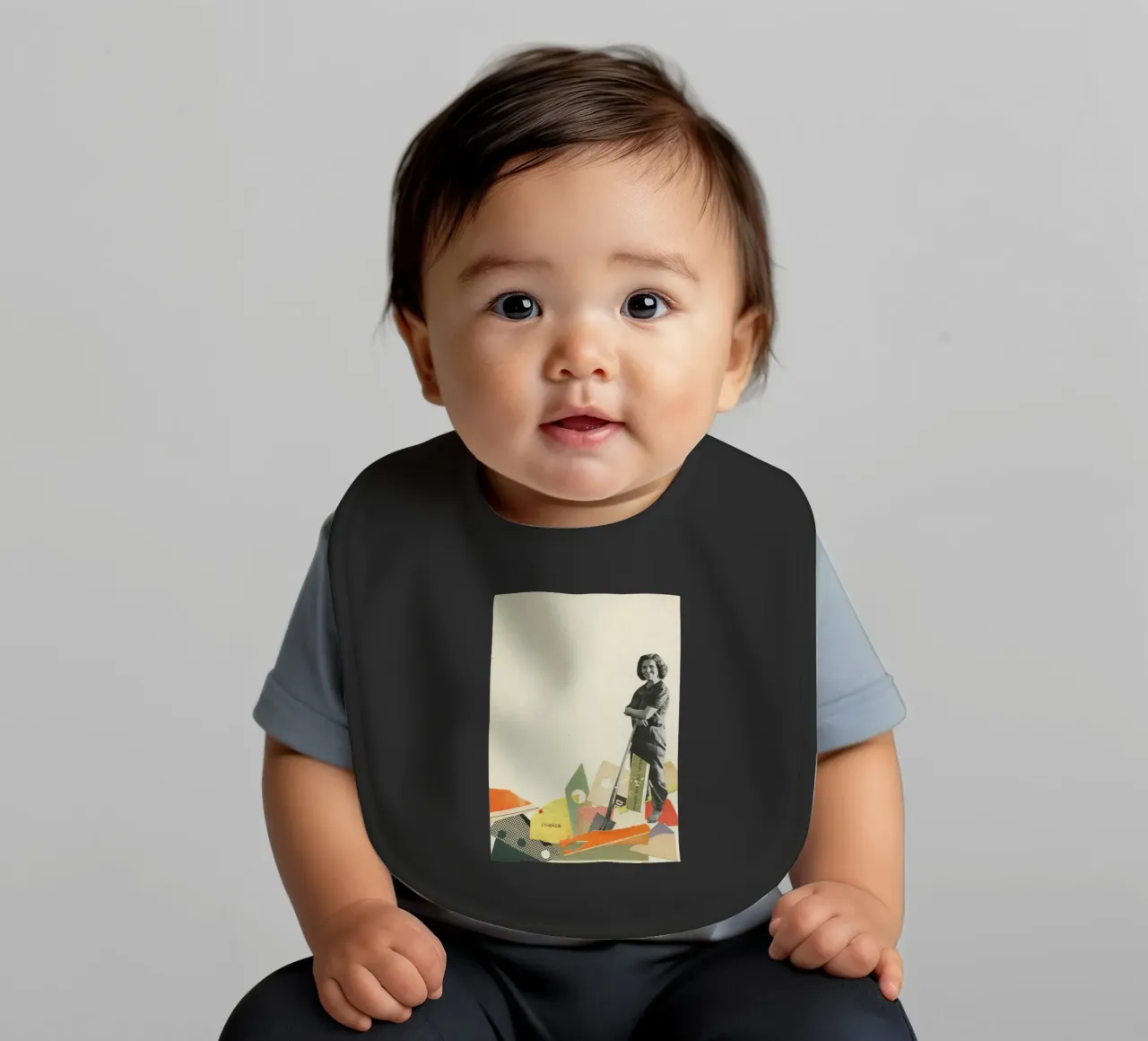 Dig Babylätzchen von Cassia Beck Collage