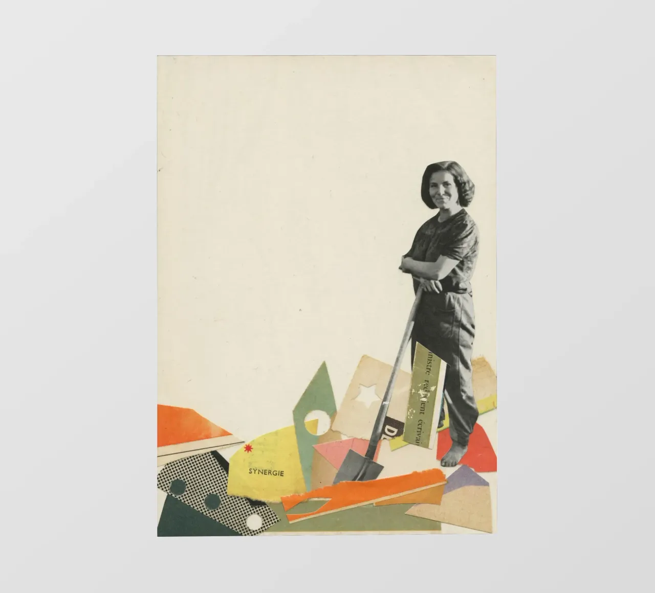 Scavare telo in pvc da Cassia Beck Collage