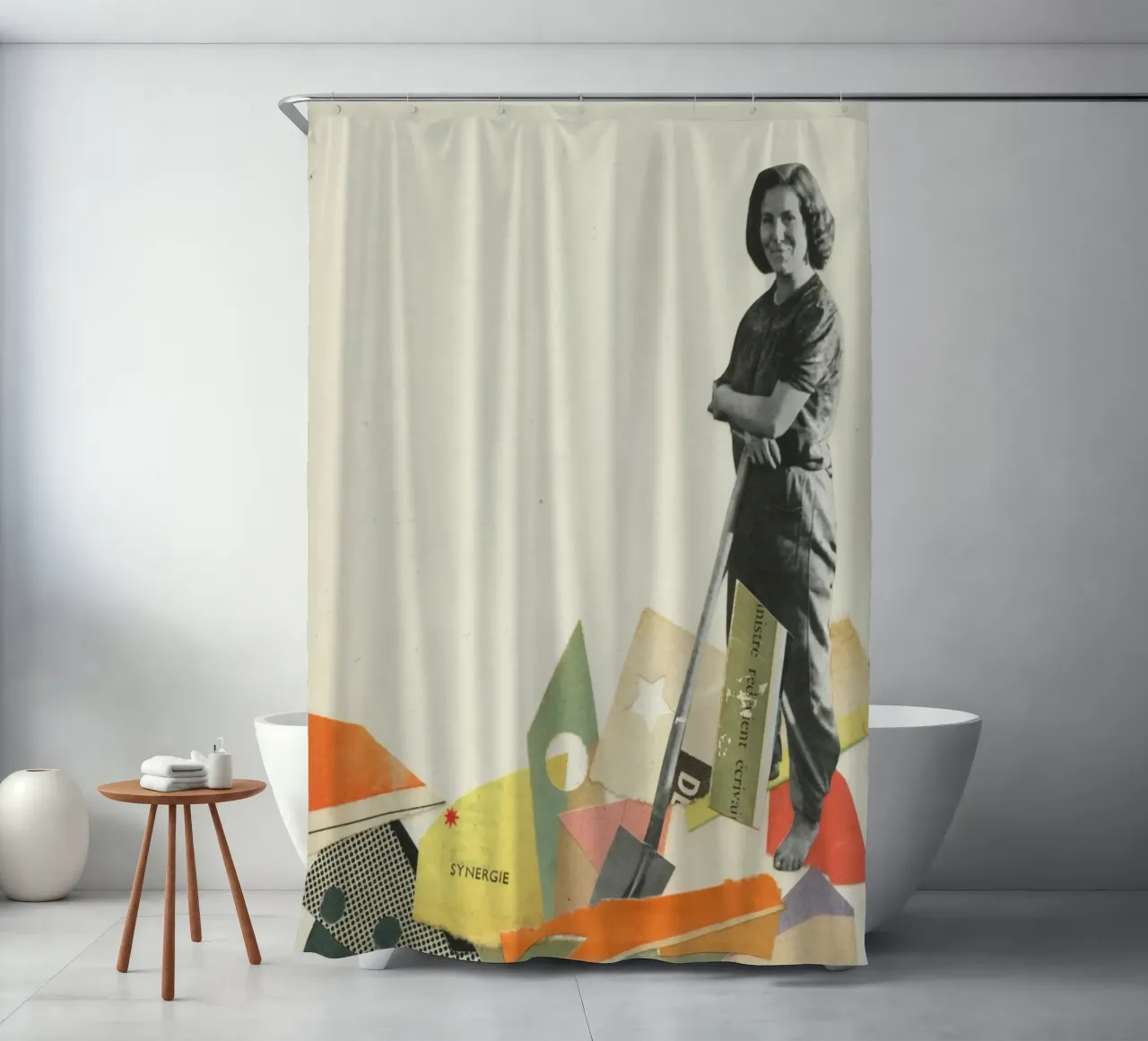 Scavare tenda da doccia da Cassia Beck Collage