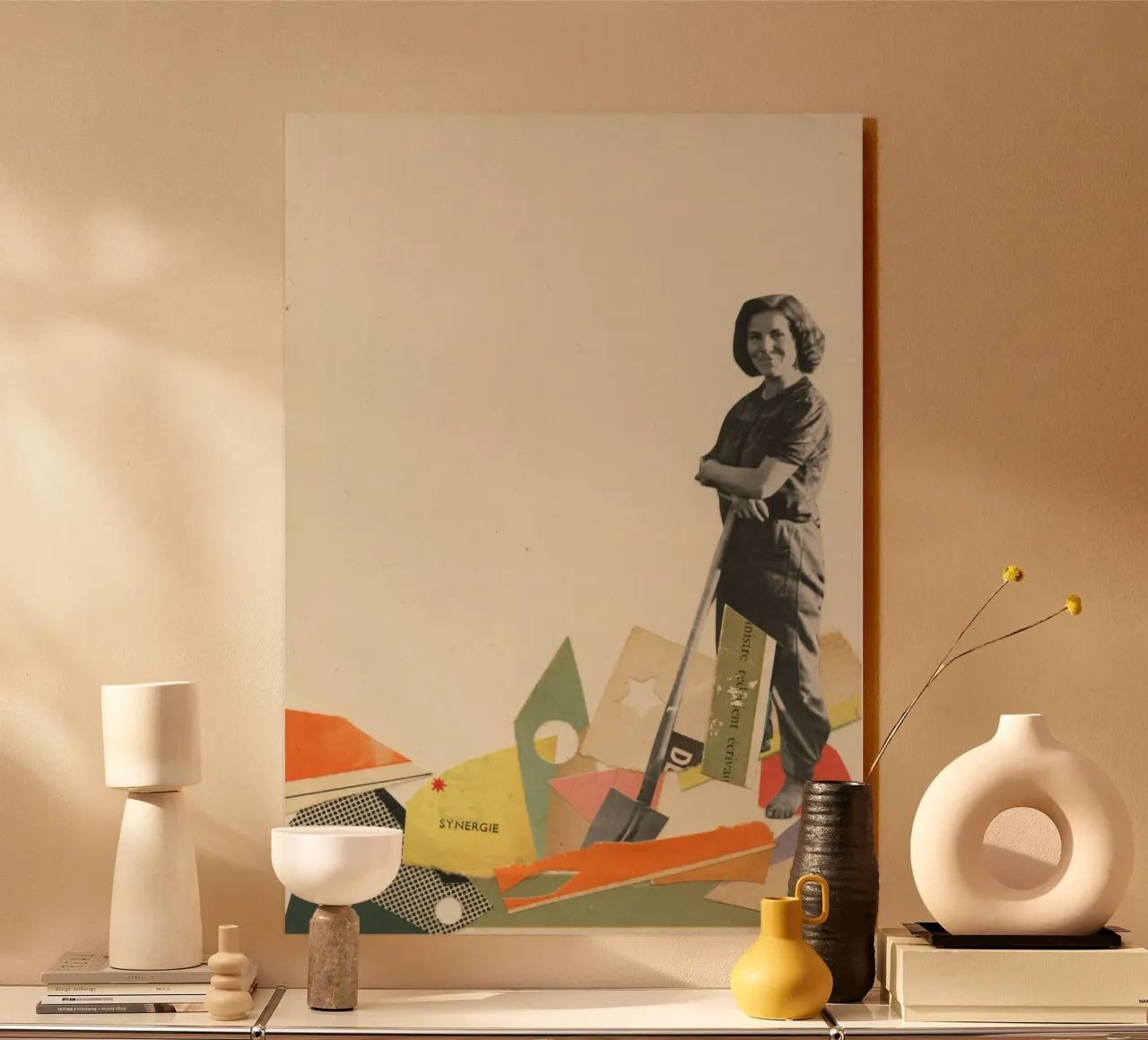 Dig forex plate by Cassia Beck Collage