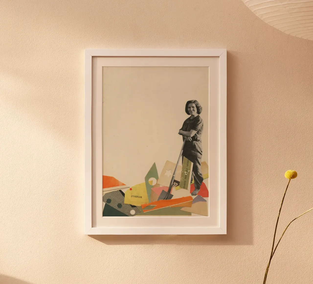 Scavare poster da Cassia Beck Collage