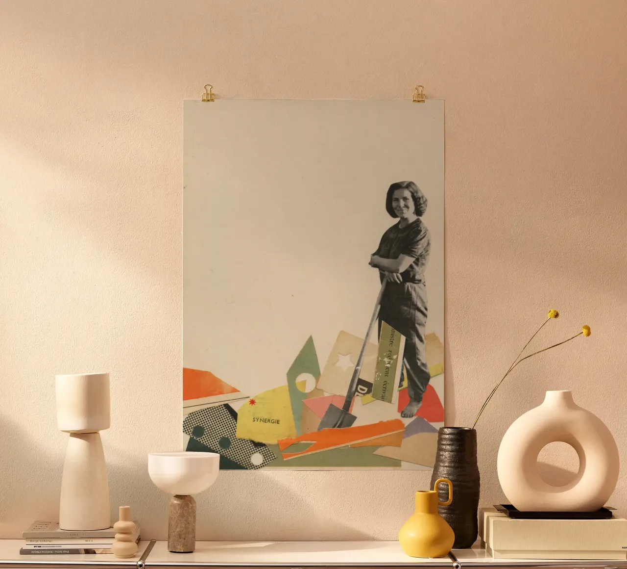 Scavare poster da Cassia Beck Collage