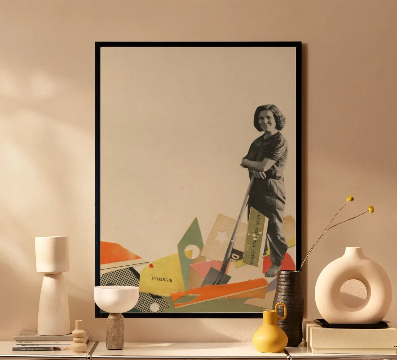 Scavare poster da Cassia Beck Collage