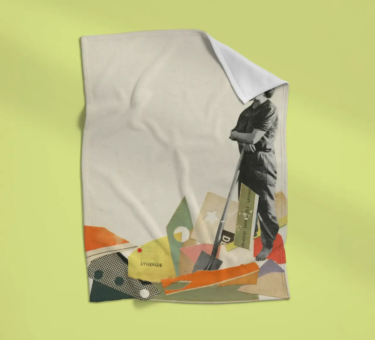 Scavare coperta in pile da Cassia Beck Collage