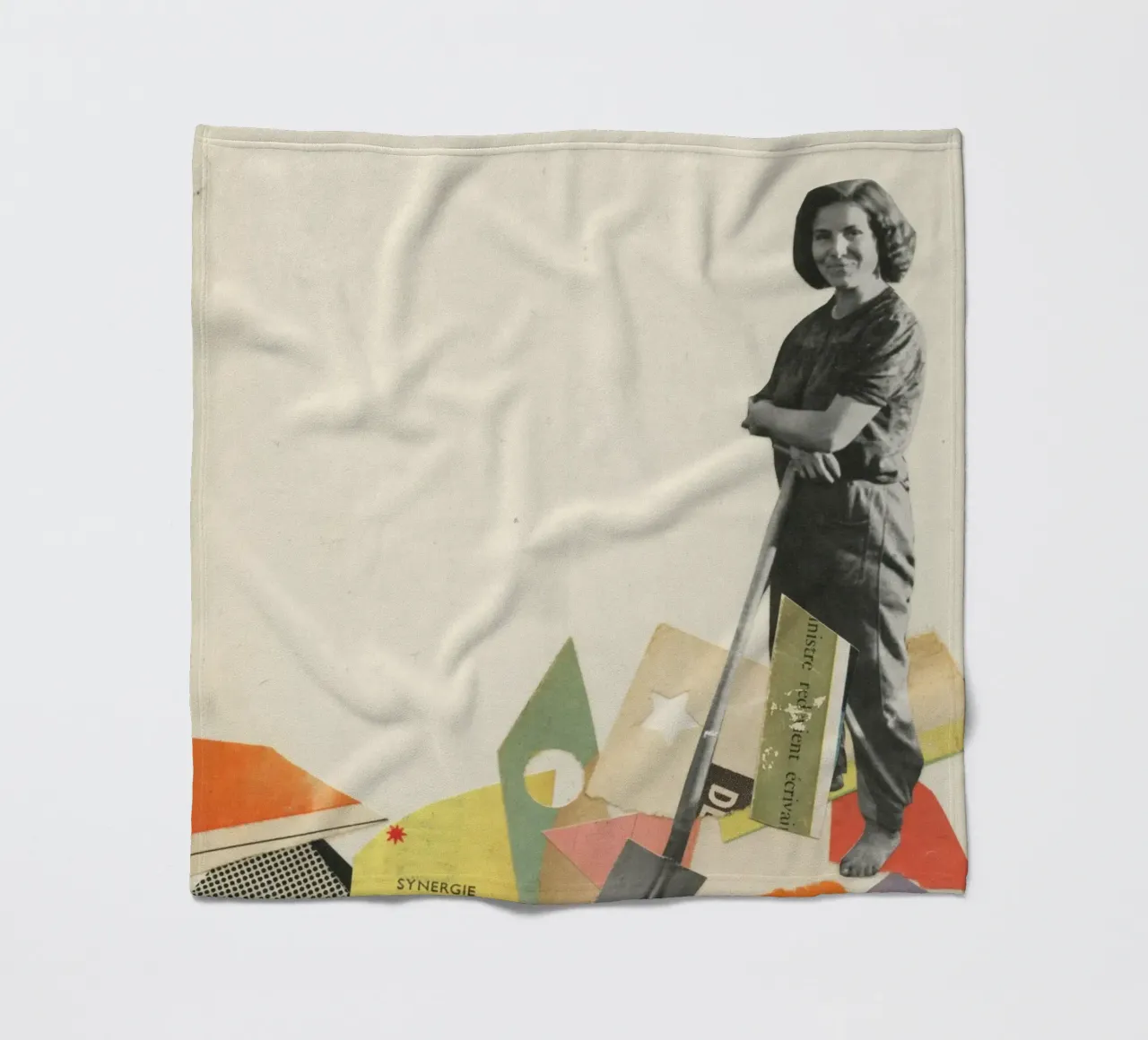 Dig Fleecedecke von Cassia Beck Collage