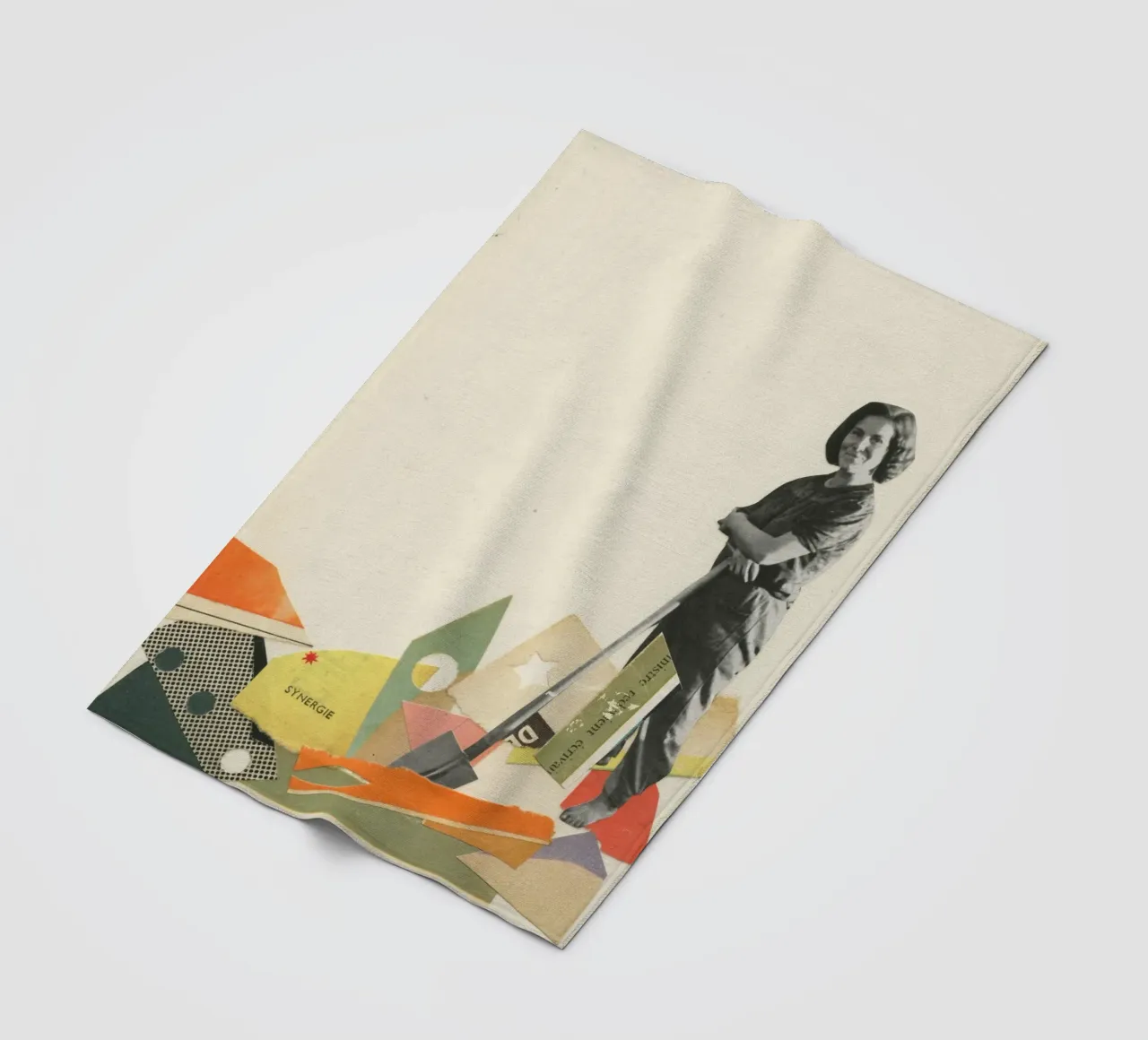 Dig Fleecedecke von Cassia Beck Collage