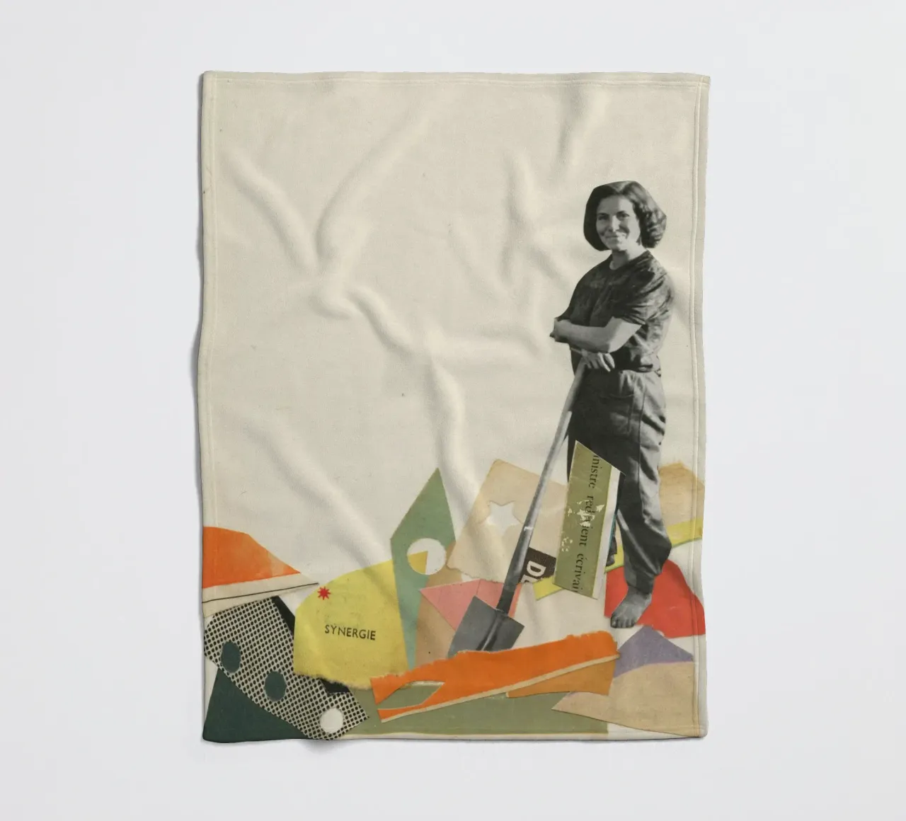 Dig Fleecedecke von Cassia Beck Collage