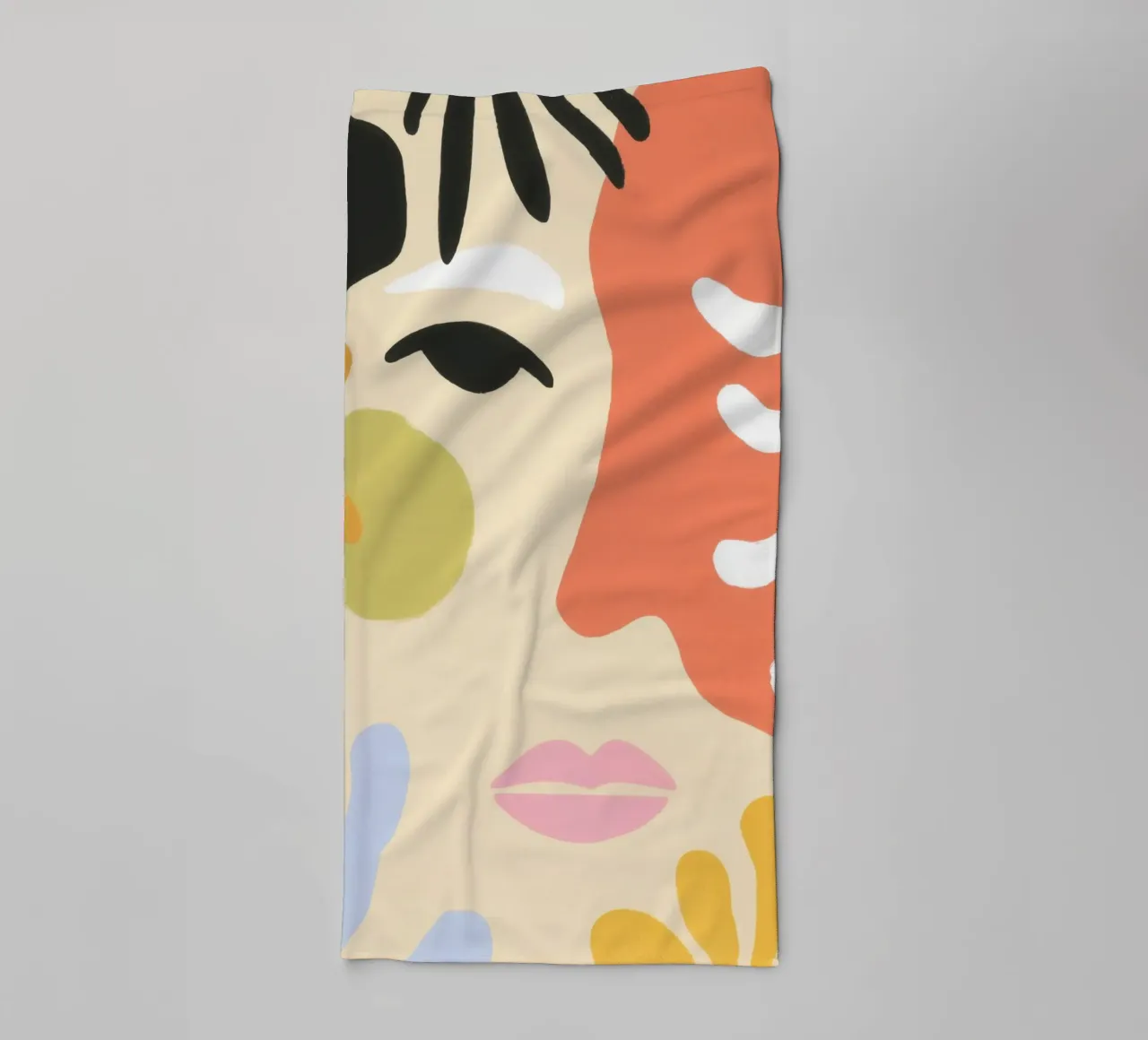 The gaze of the muse | Matisse's Echo towel by Autofocus