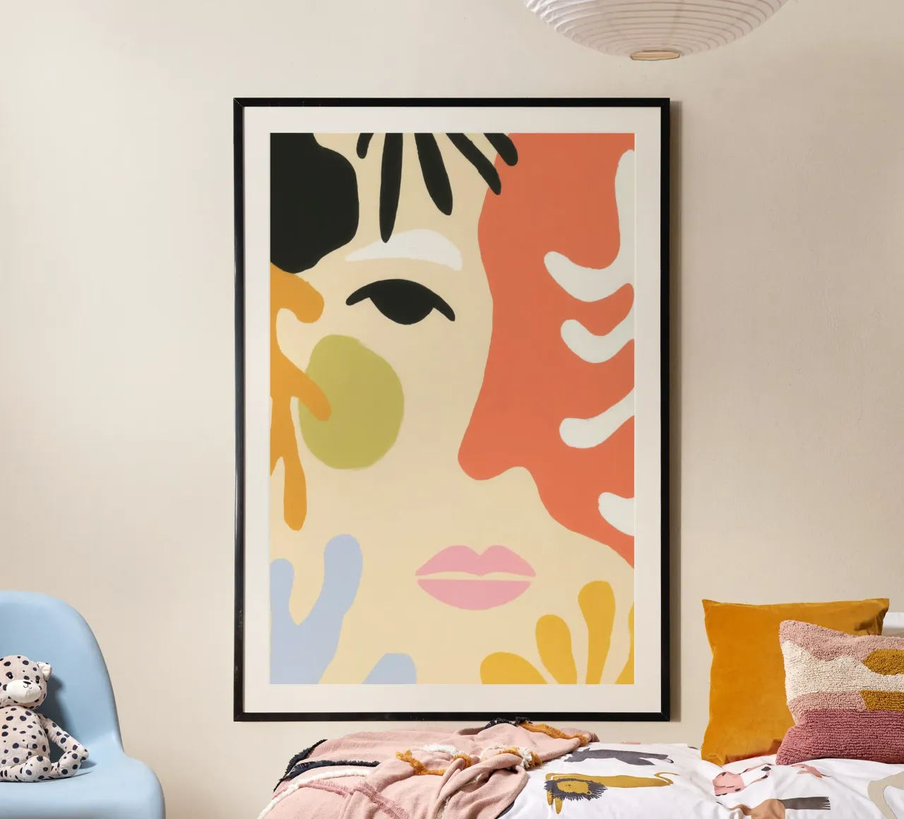 Lo sguardo della musa | Eco di Matisse poster da Autofocus