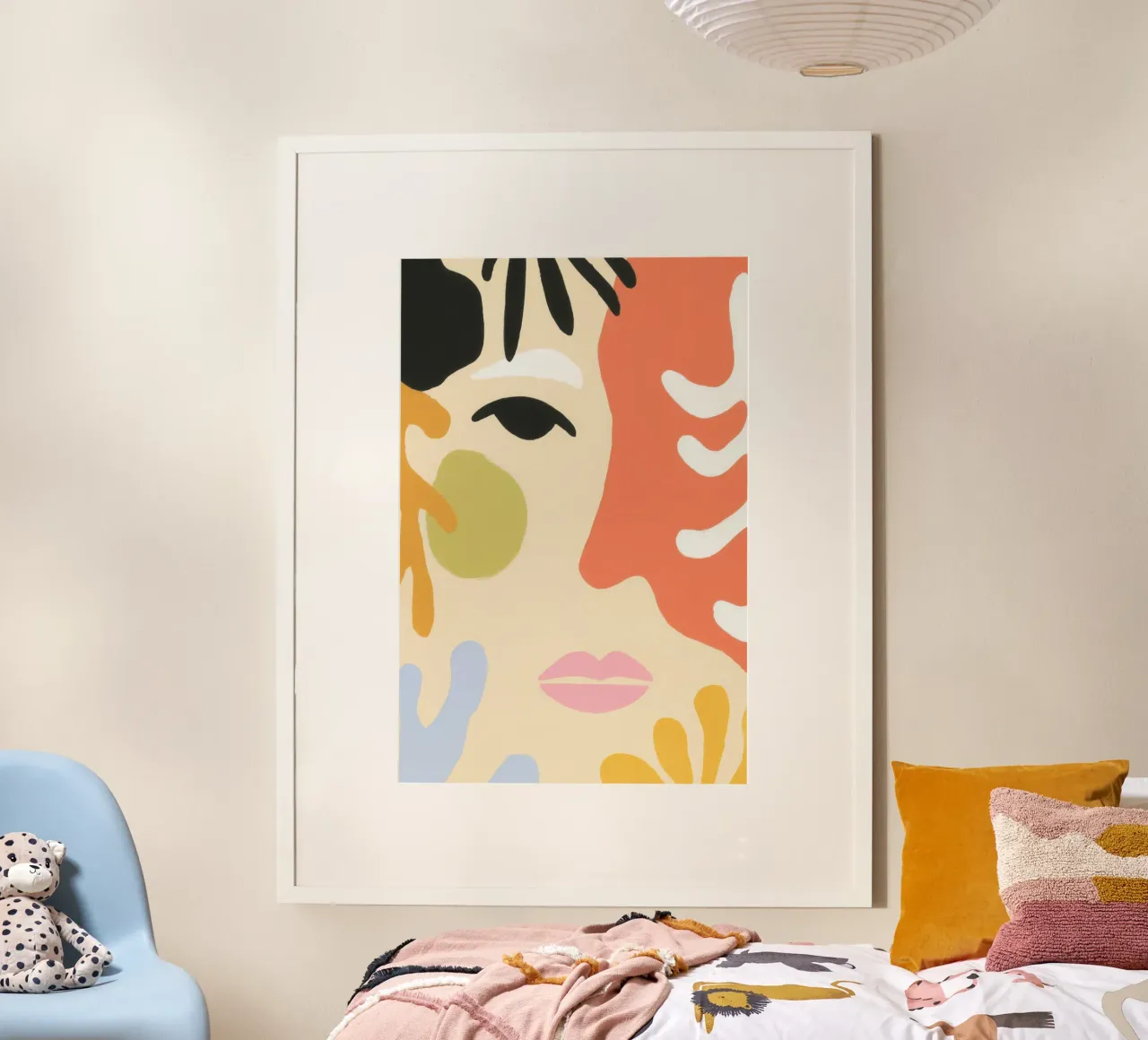 Lo sguardo della musa | Eco di Matisse poster da Autofocus