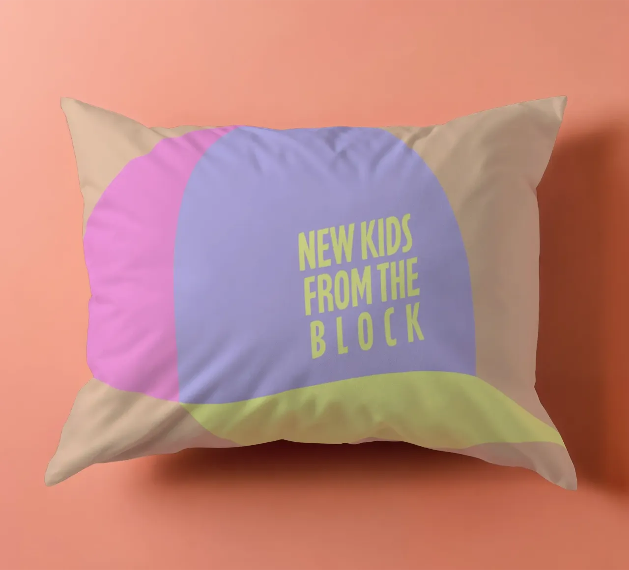 new kids from the block. cuscino da FRICKE DESIGN