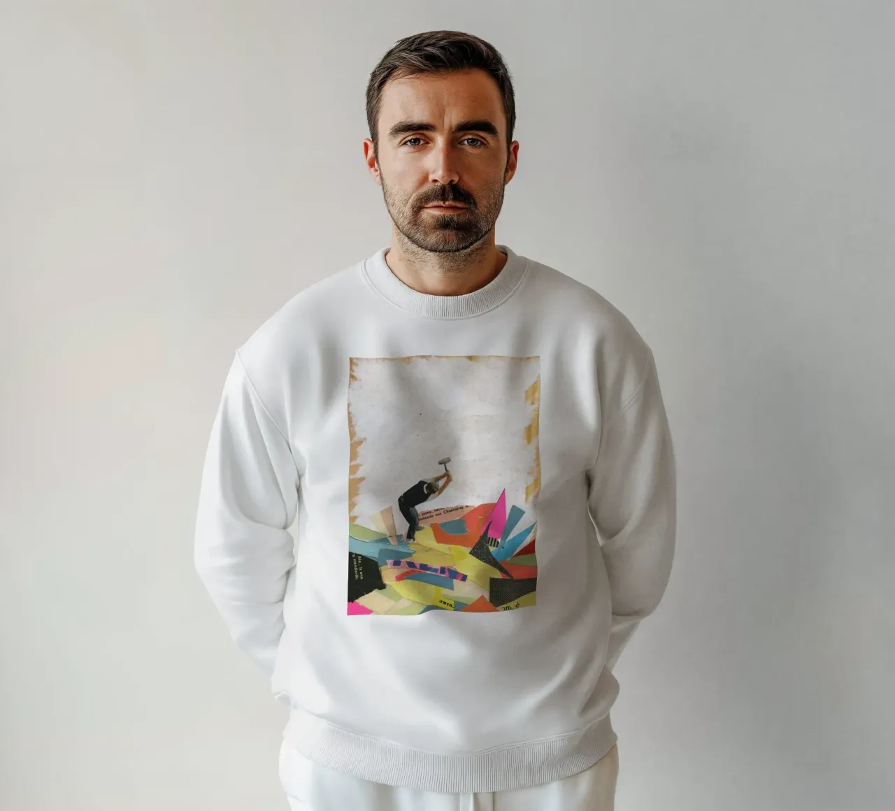 Scavo II felpa da Cassia Beck Collage