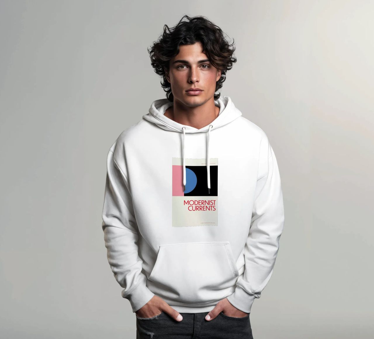 Modernist Currents 10 felpa con cappuccio da Studio One