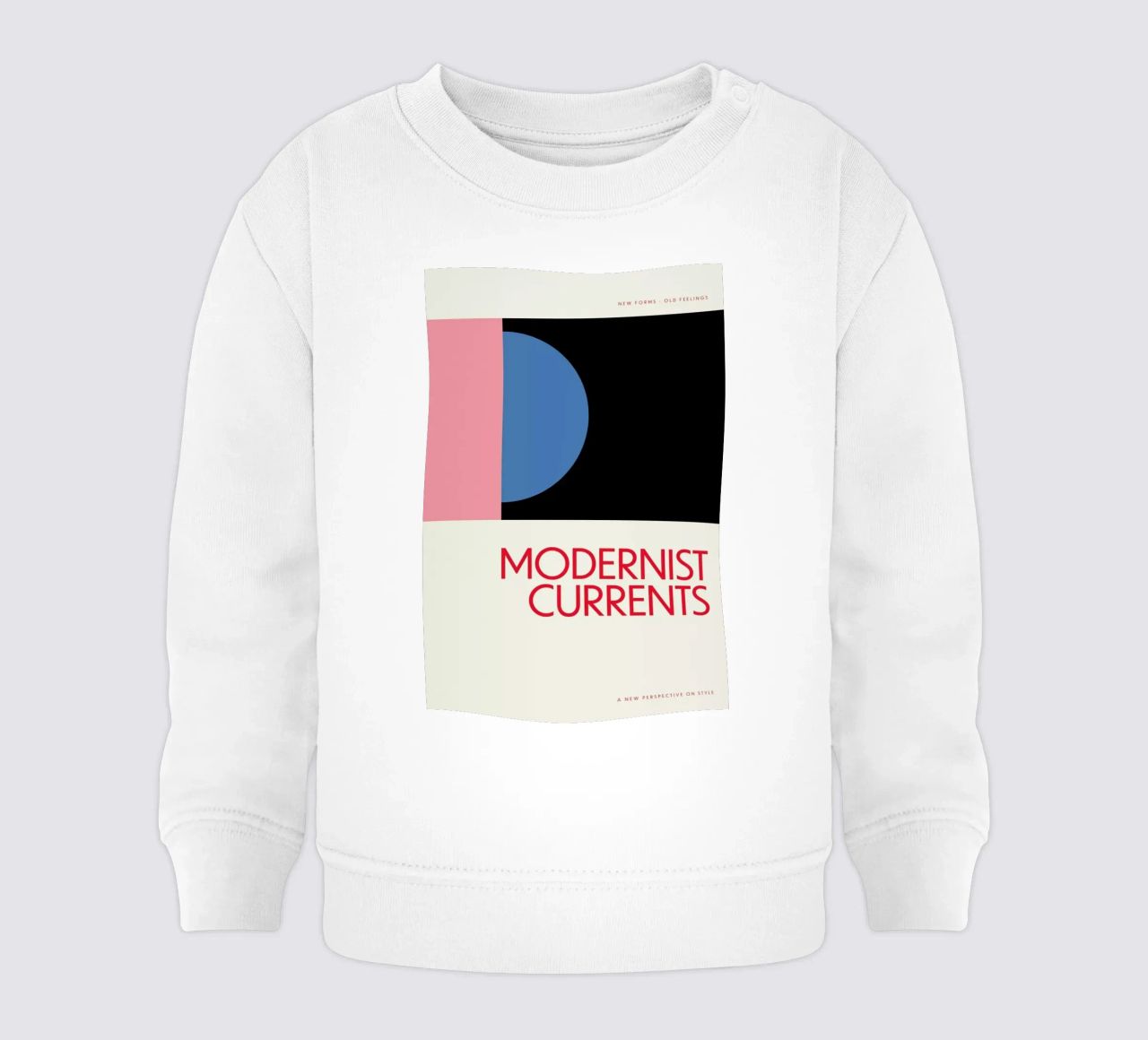 Modernist Currents 10 felpa neonato da Studio One
