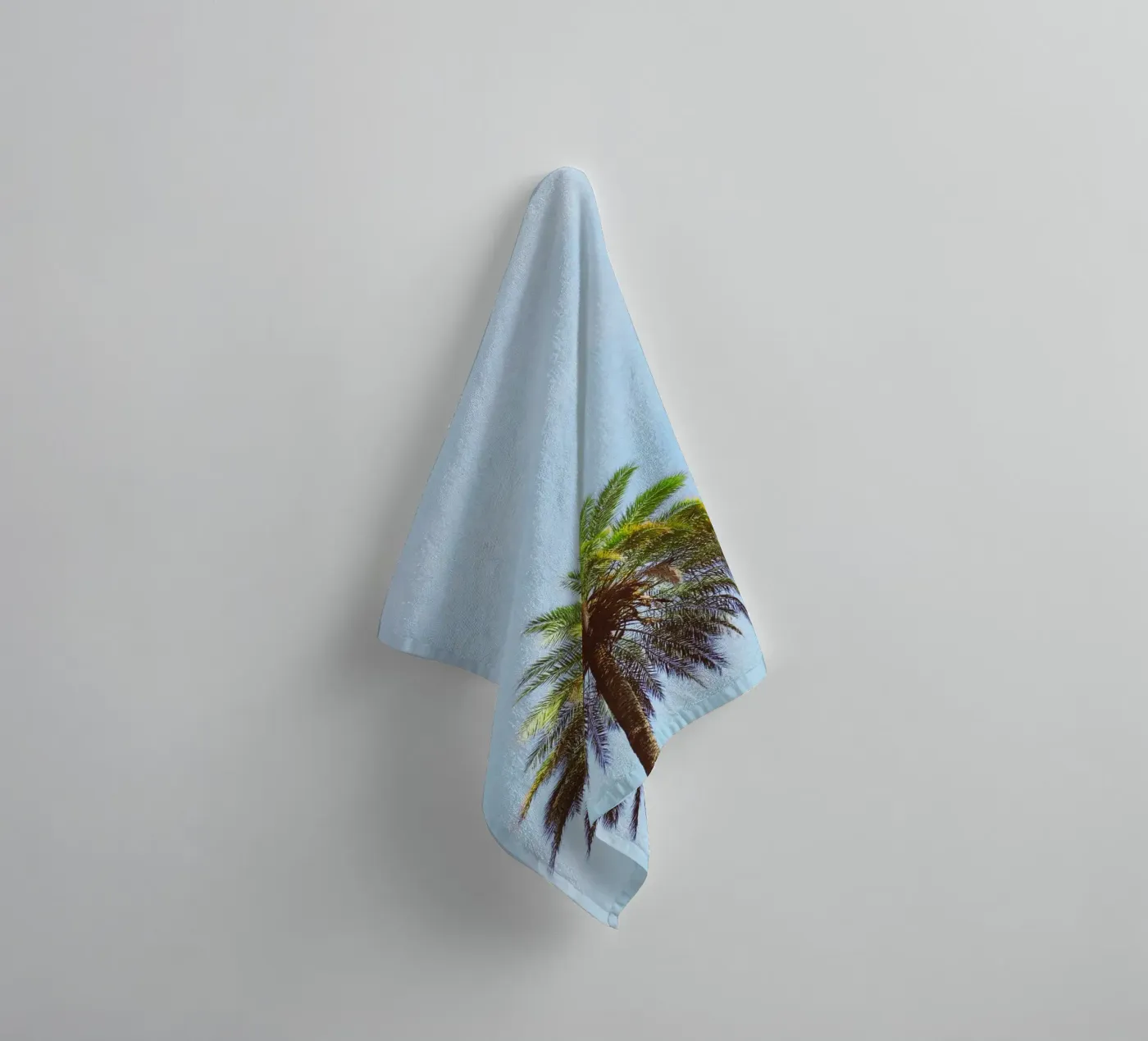 Palm Tree towel by Cassia Beck Photography
