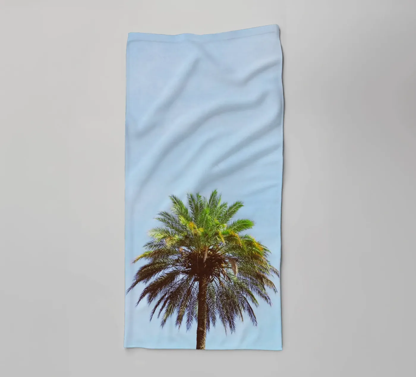 Palm Tree towel by Cassia Beck Photography