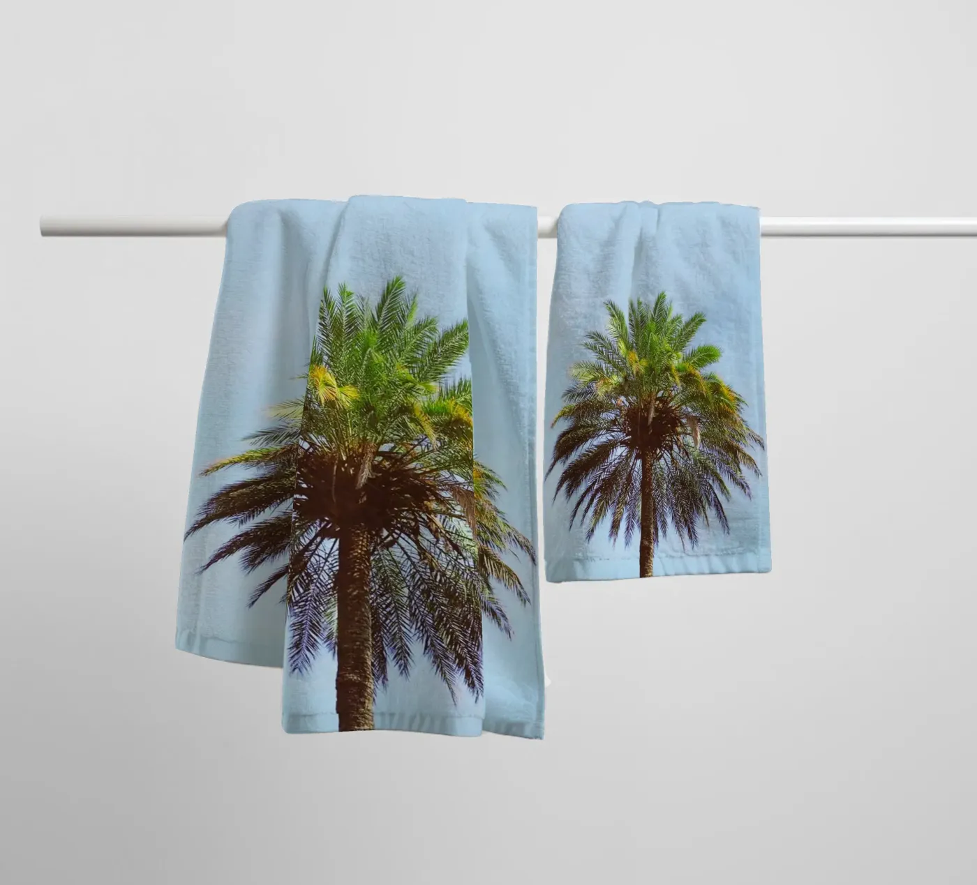 Palm Tree towel by Cassia Beck Photography