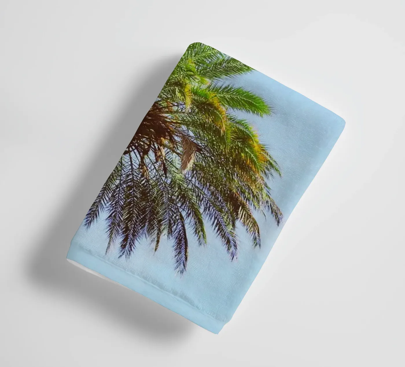 Palm Tree towel by Cassia Beck Photography