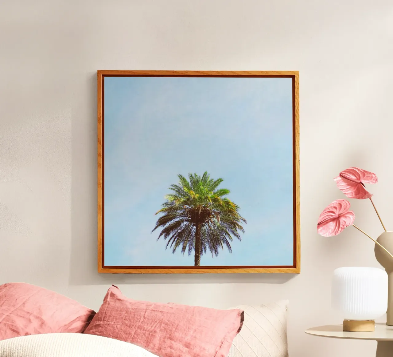 Palm Tree acrylic glass by Cassia Beck Photography