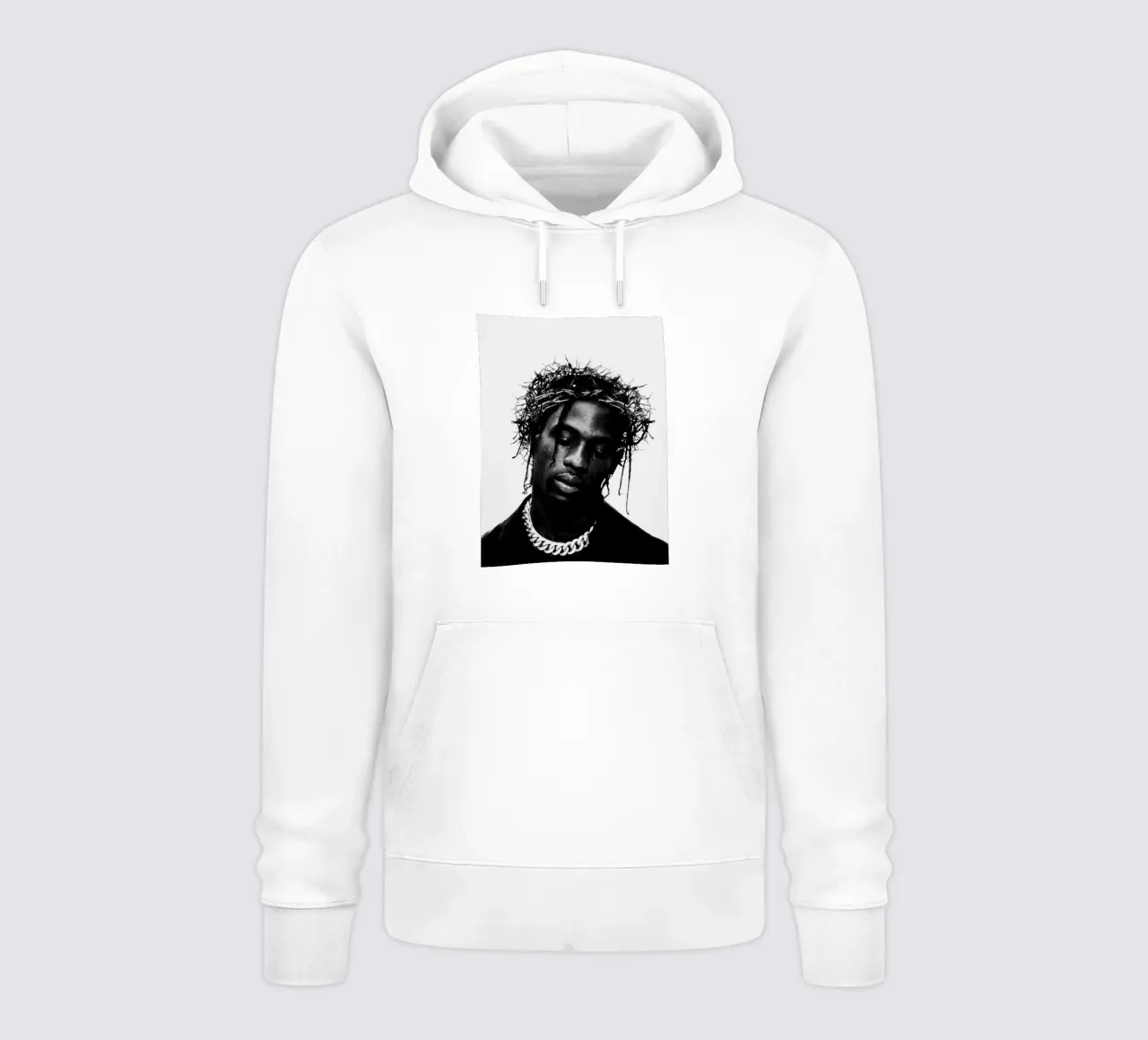 Crown Of Travis Scott felpa con cappuccio da music soul