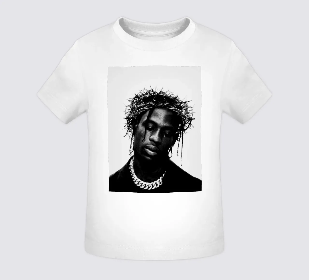 Crown Of Travis Scott maglietta neonato da music soul