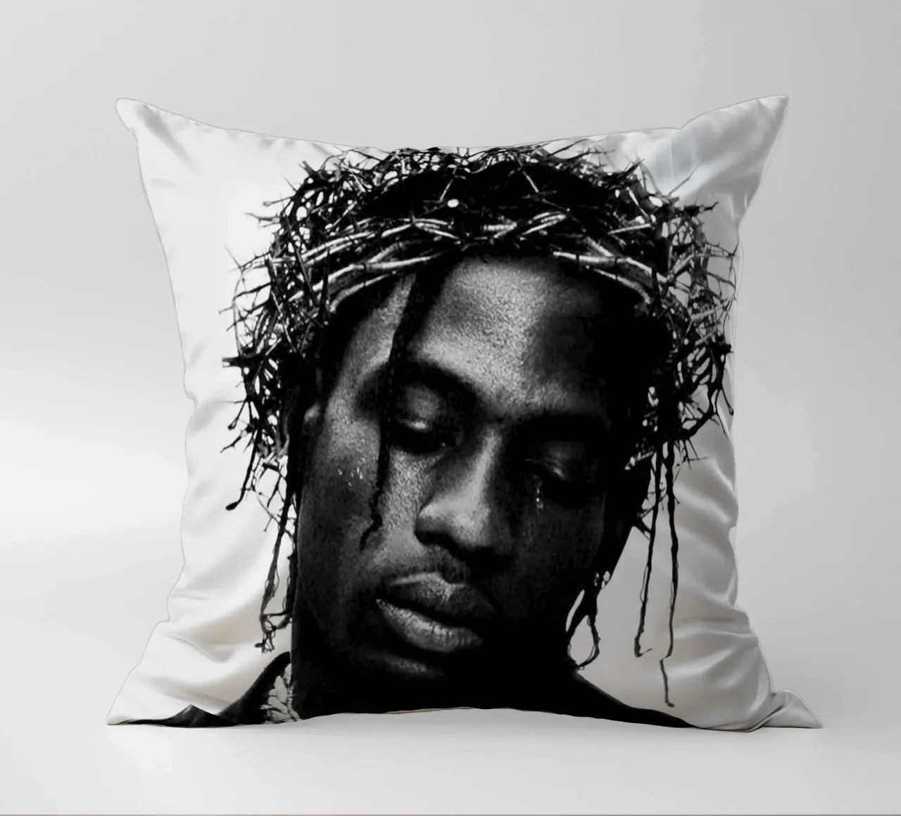Crown Of Travis Scott cuscino da music soul