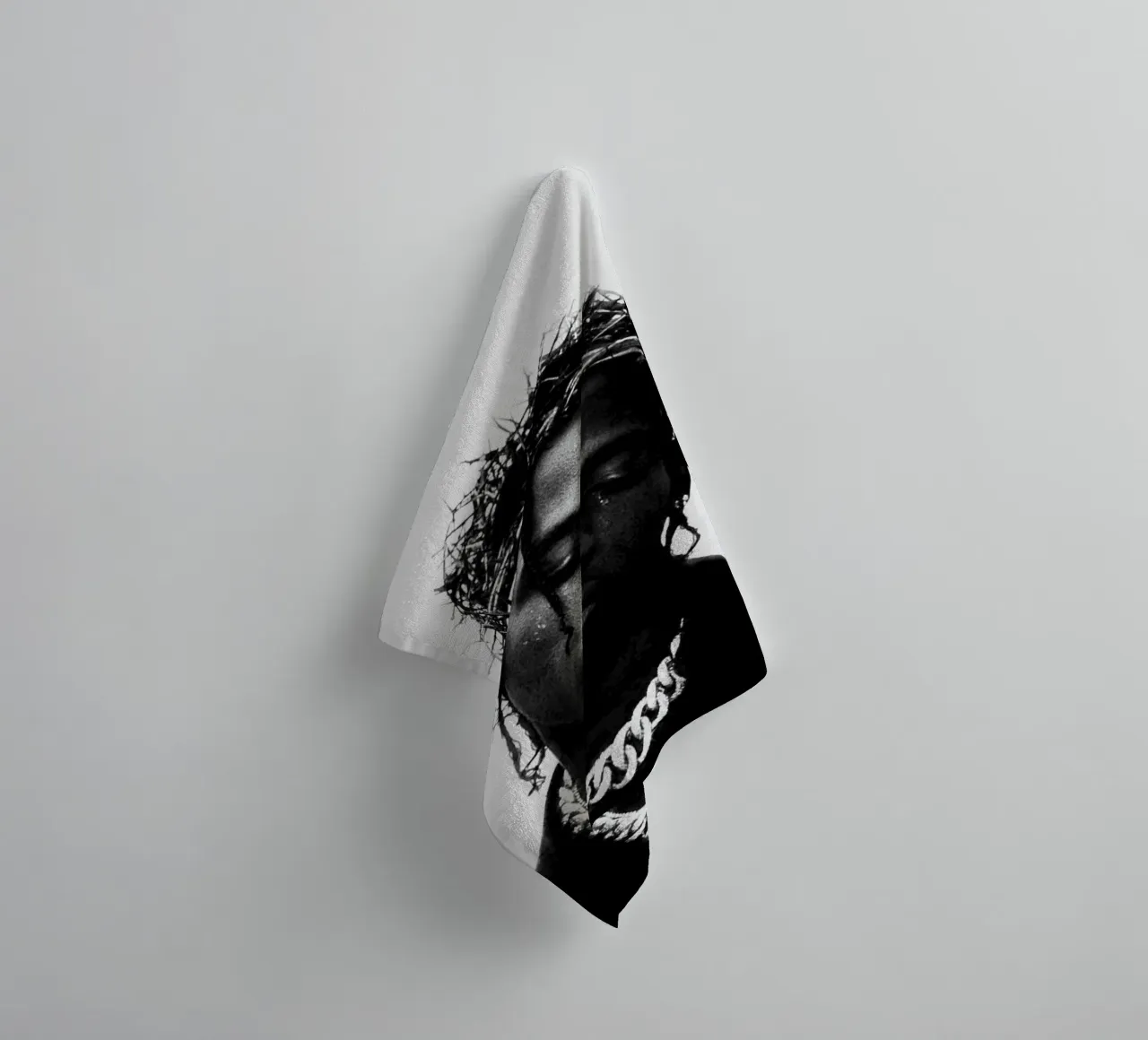 Crown Of Travis Scott asciugamano da bagno da music soul