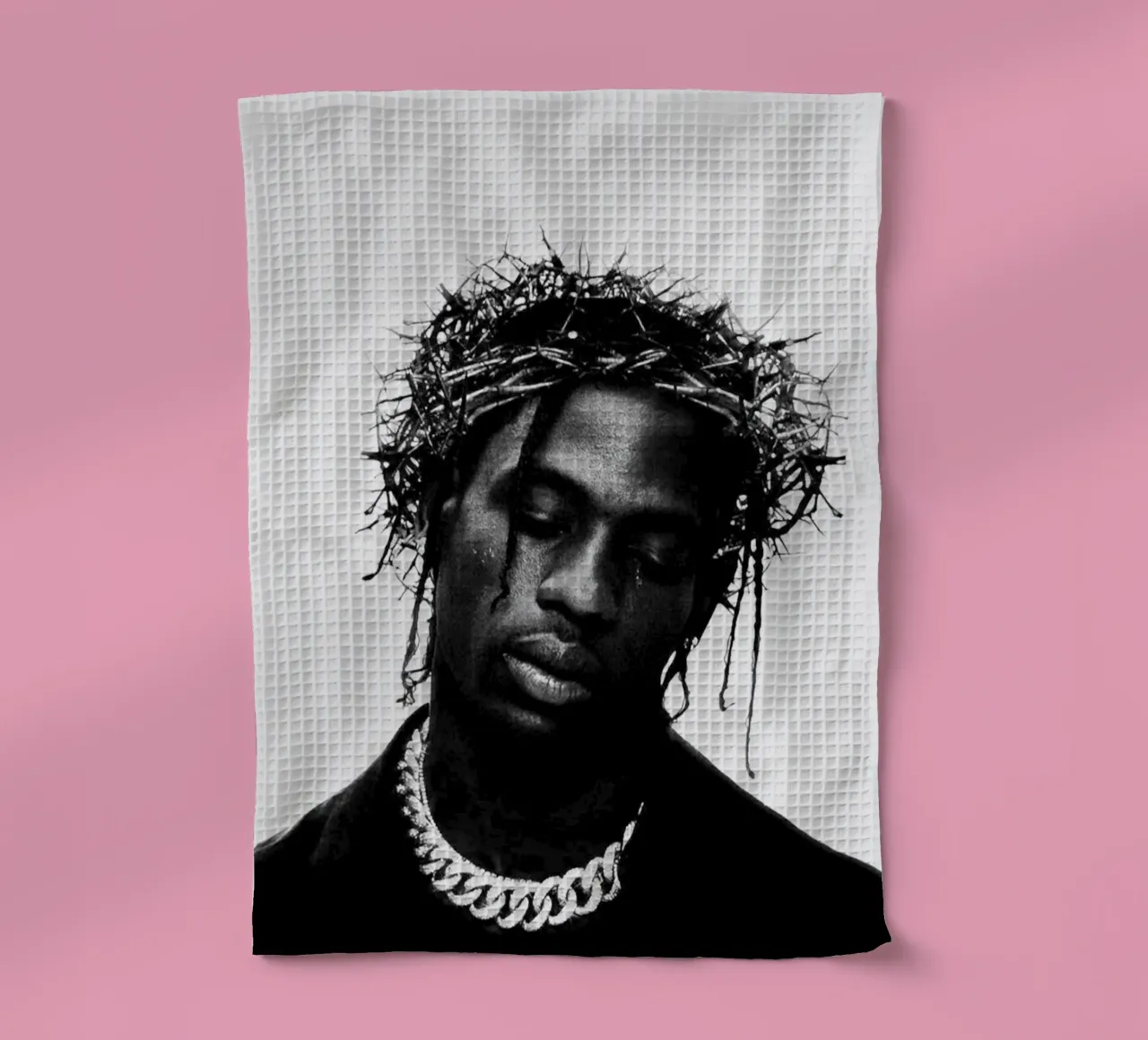 Crown Of Travis Scott canovaccio da cucina da music soul