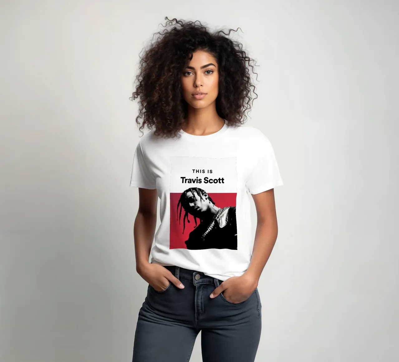 Así es Travis Scott camiseta de music soul