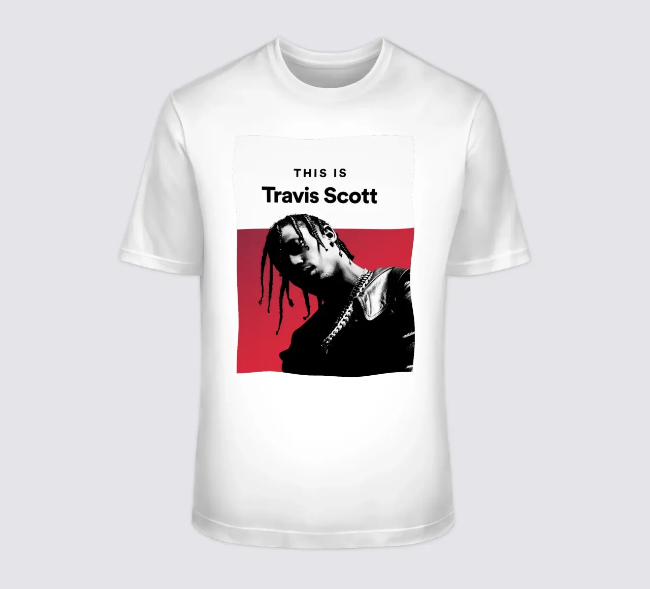 Questo è Travis Scott t-shirt da music soul