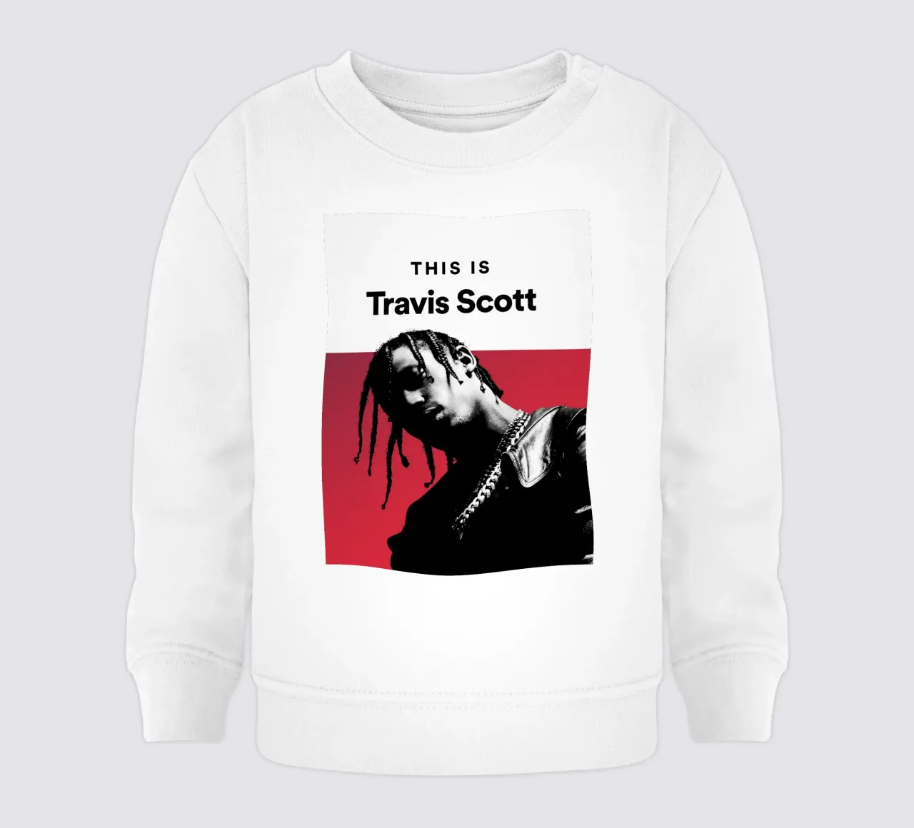 Questo è Travis Scott felpa neonato da music soul