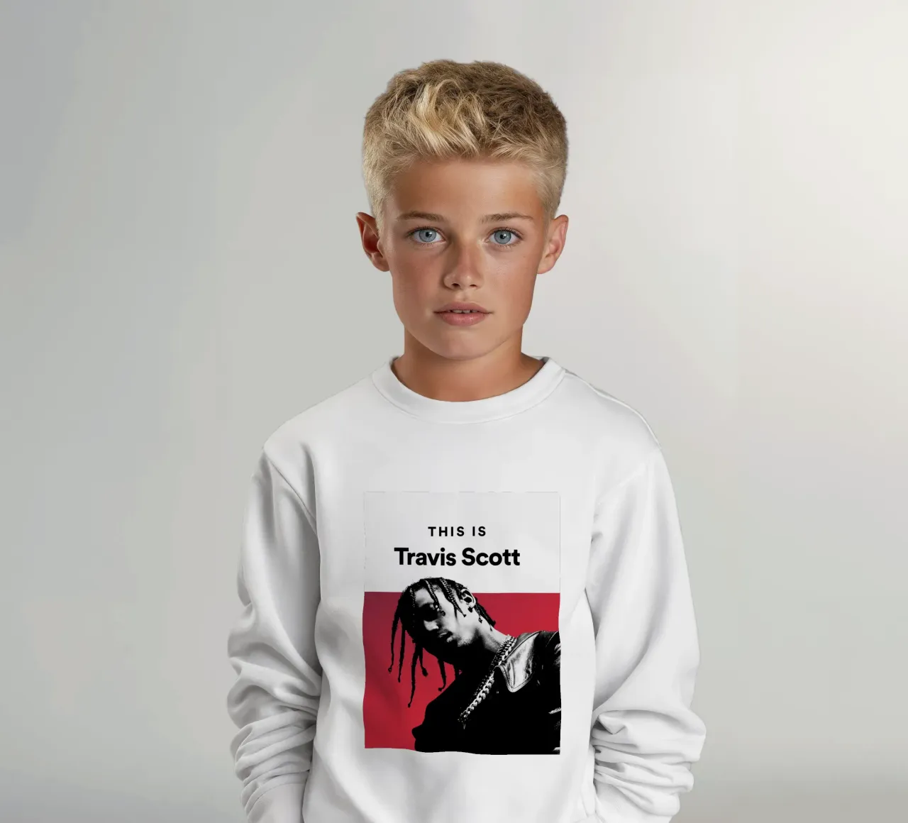 Questo è Travis Scott felpa bambino da music soul