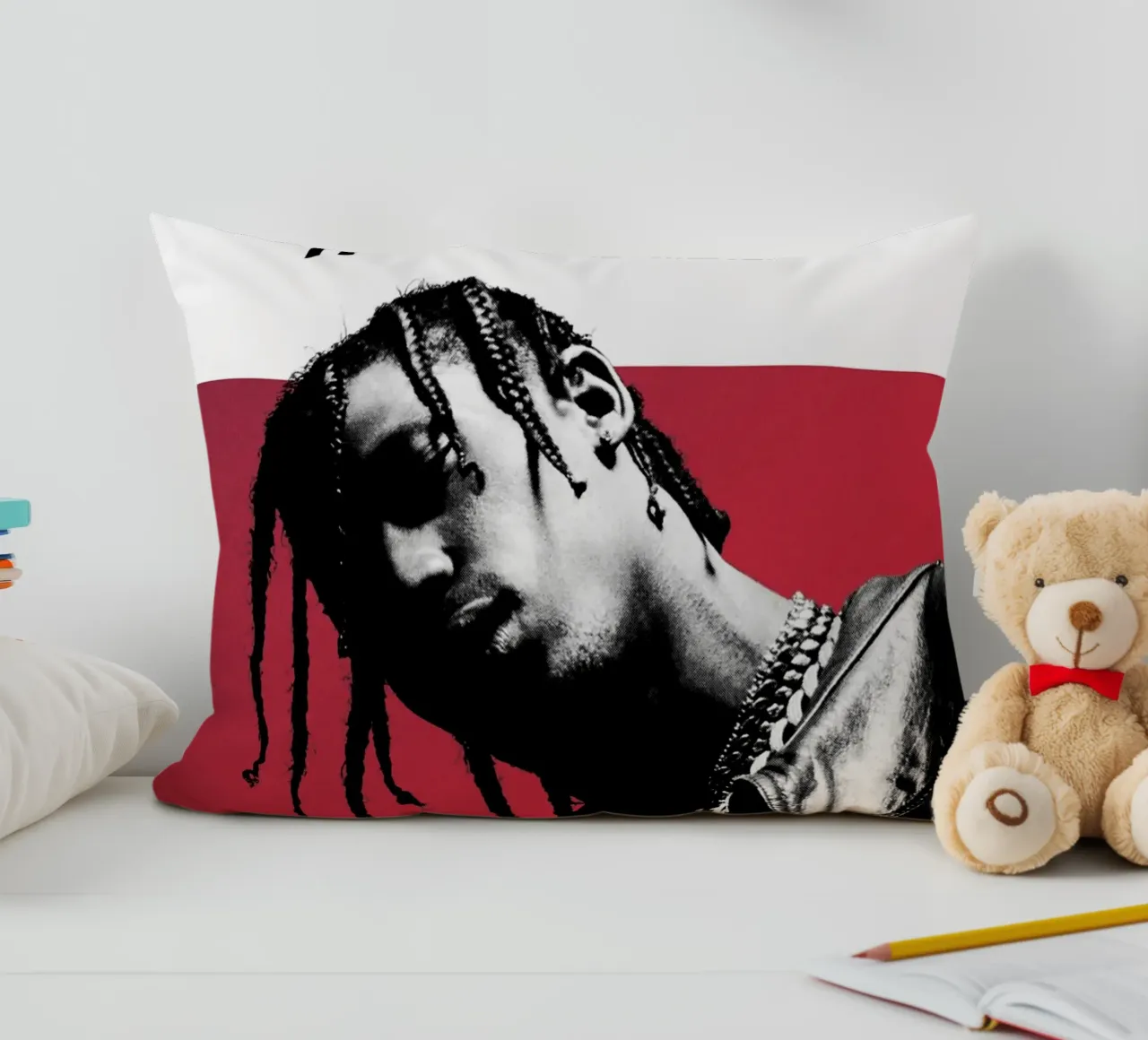 Así es Travis Scott cojín de music soul