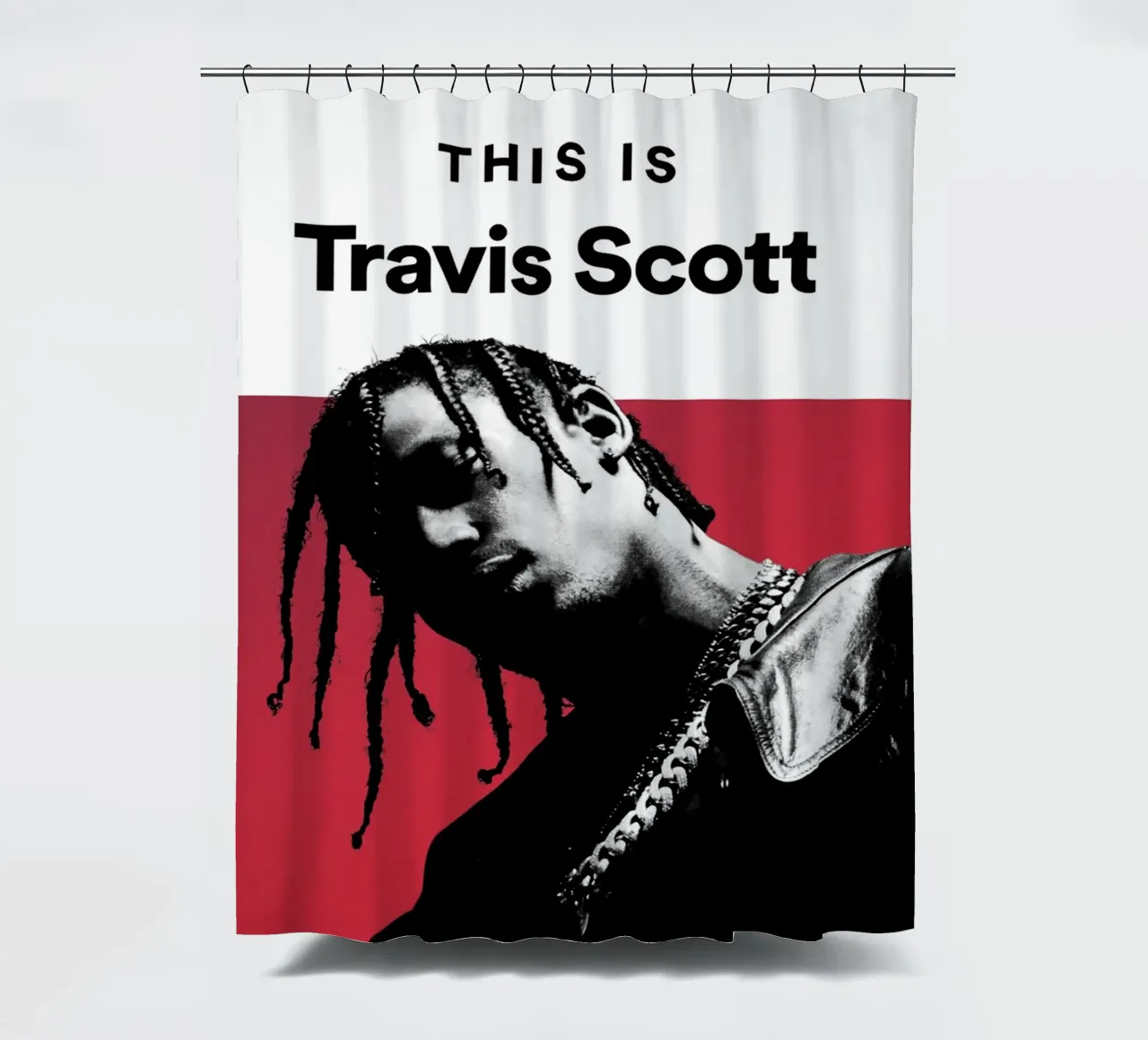 Questo è Travis Scott tenda da doccia da music soul