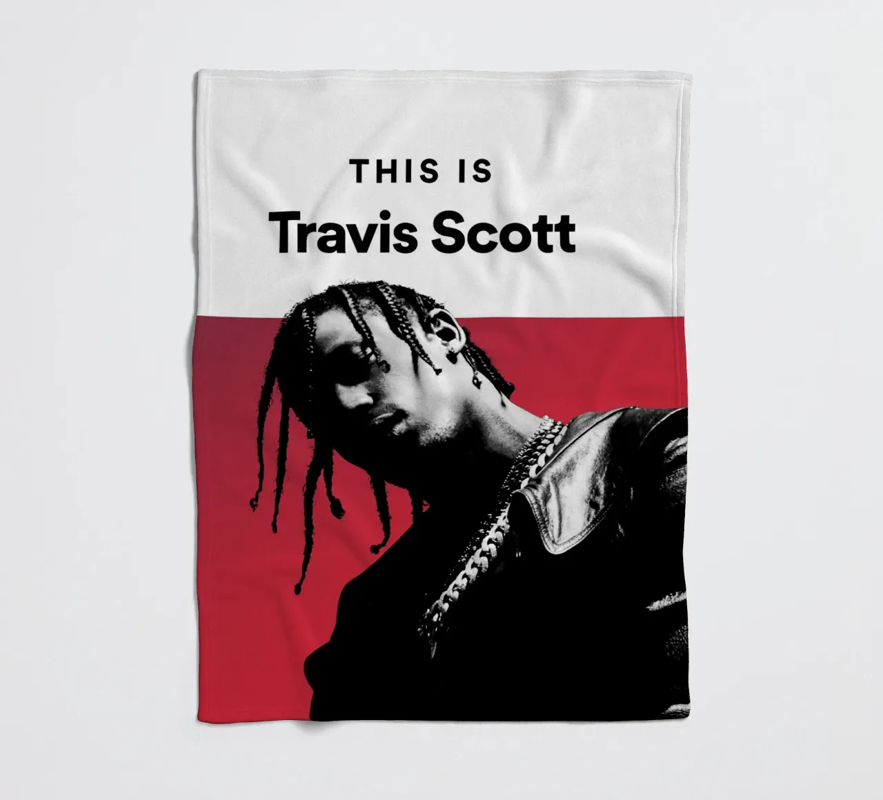 Questo è Travis Scott coperta in pile da music soul