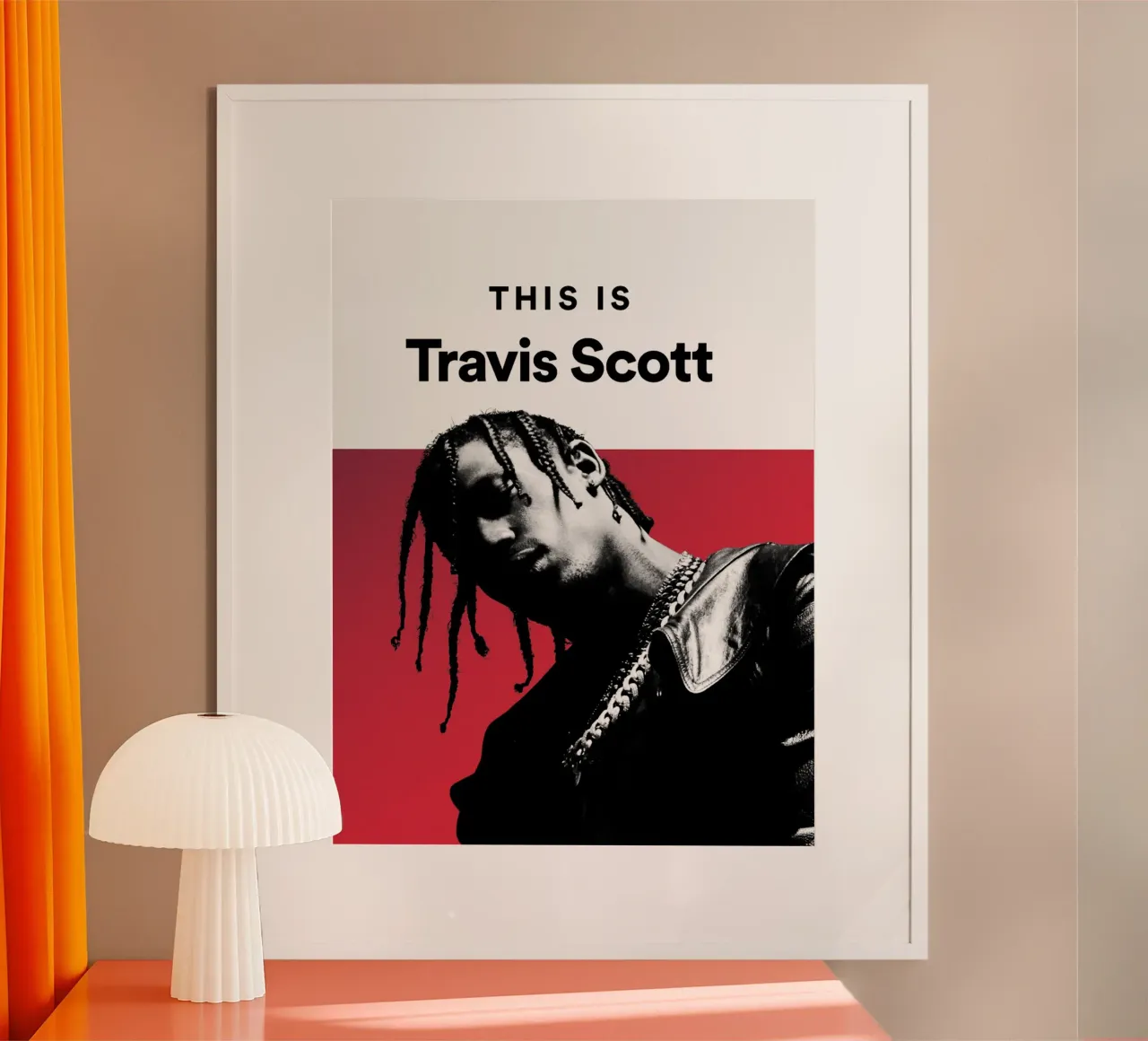 Questo è Travis Scott carta hahnemühle da music soul