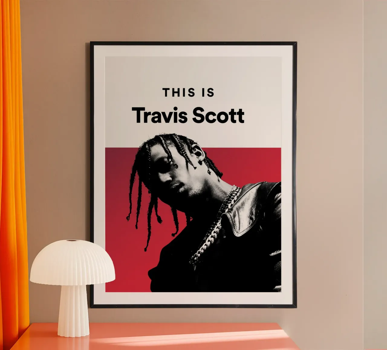 Questo è Travis Scott carta hahnemühle da music soul