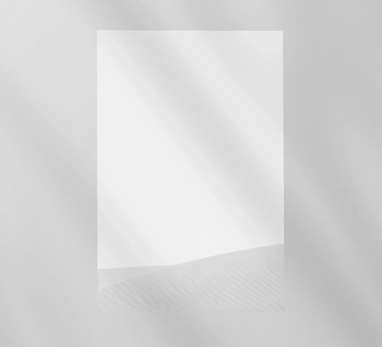 Minimalistic sand dune pellicola backlit da photolovers