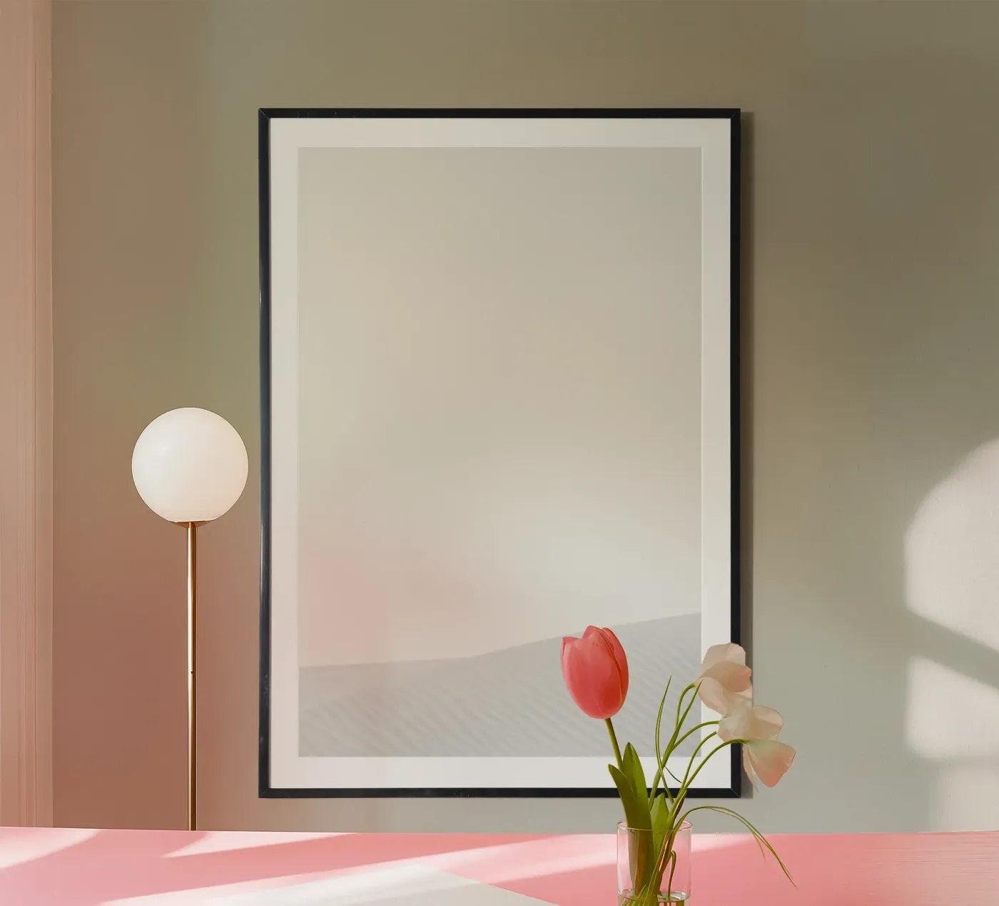 Minimalistic sand dune poster da photolovers