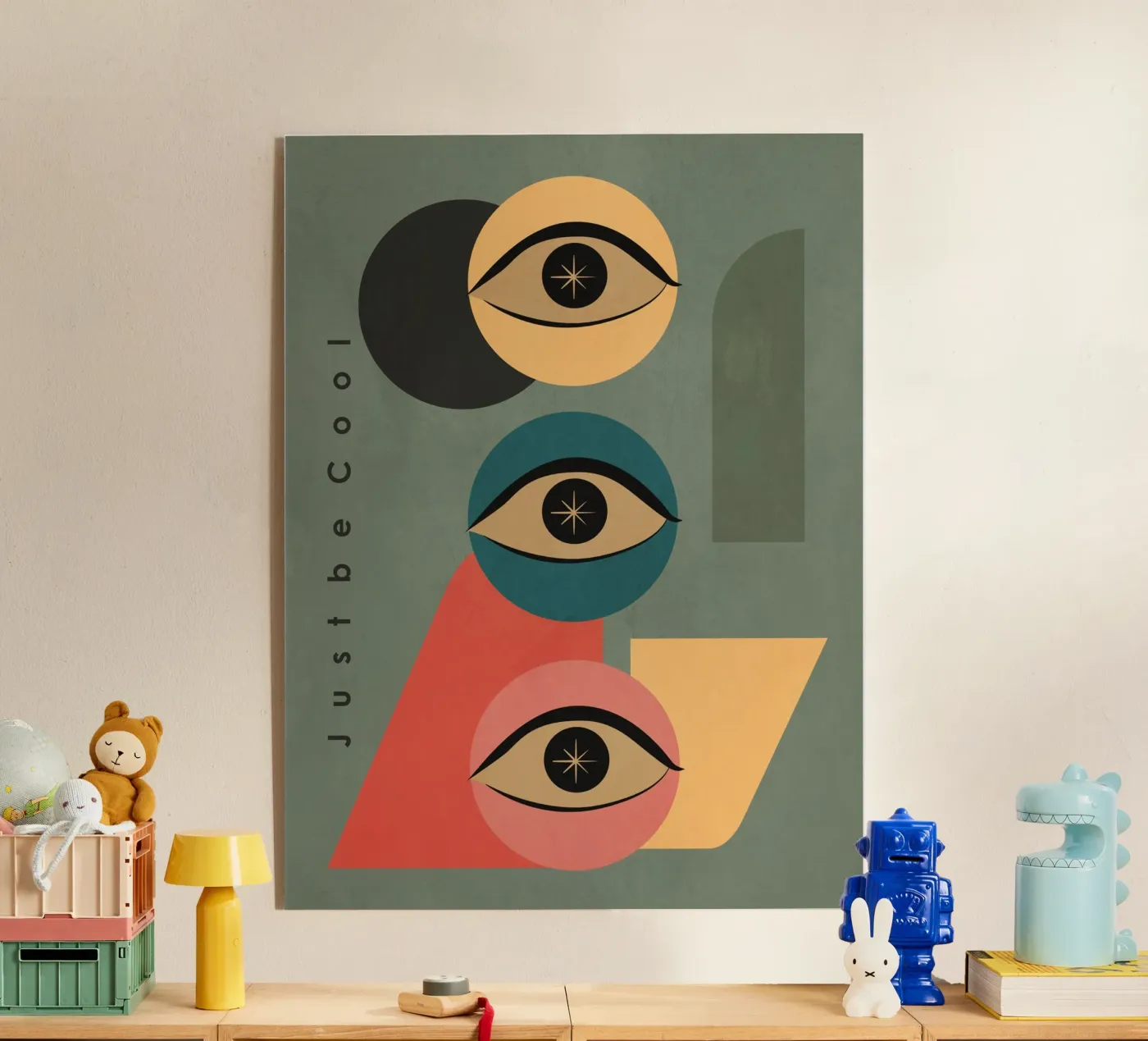 Just Be Cool Acryl-Glas von Gaite